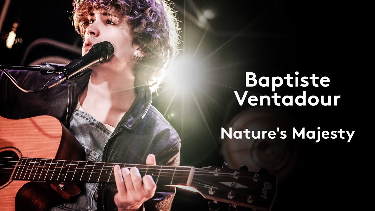#Studio3 Baptiste Ventadour interprète son titre Nature's Majesty