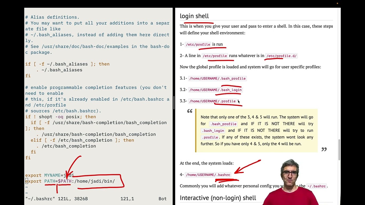 LPIC 1 - 051 - 105.1 - 2/2 - Login vs Non-login shell & Interactive vs Non-Interactive shell