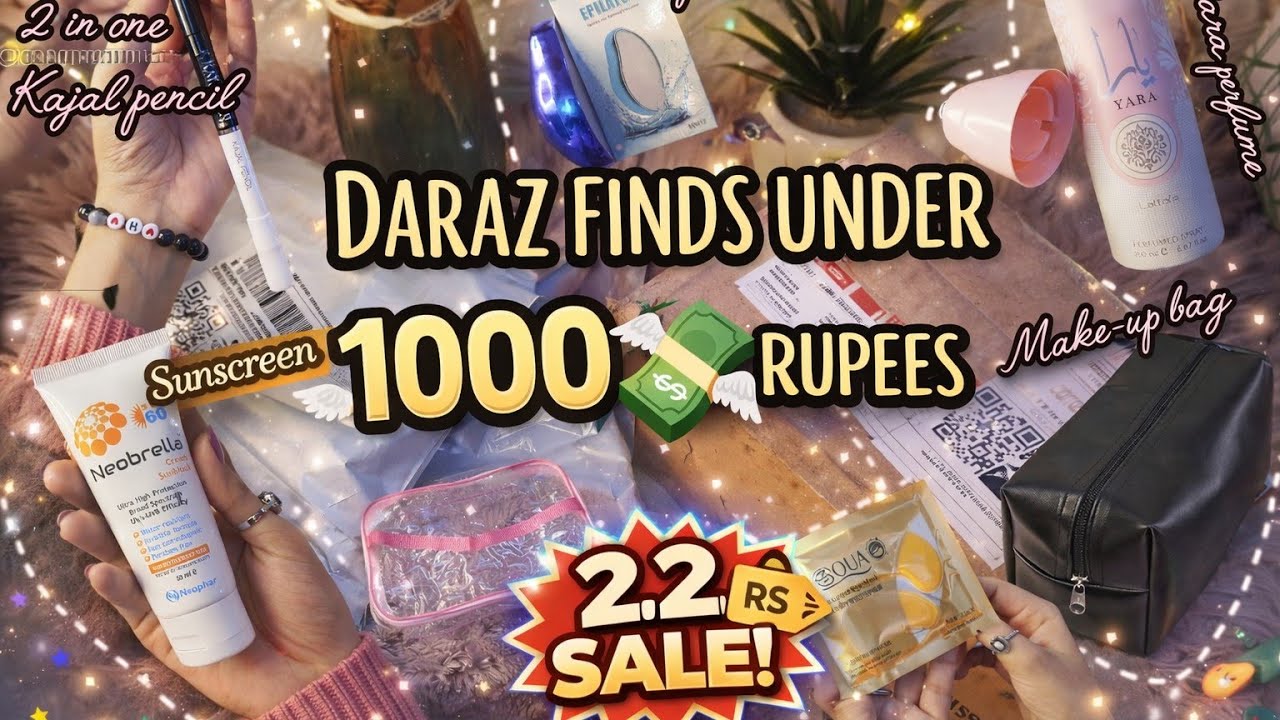 Amazing Daraz finds❤️under 1000 rupees💸|| useful Daraz haul for girlies 💗🤌🏻|| honest reviews 