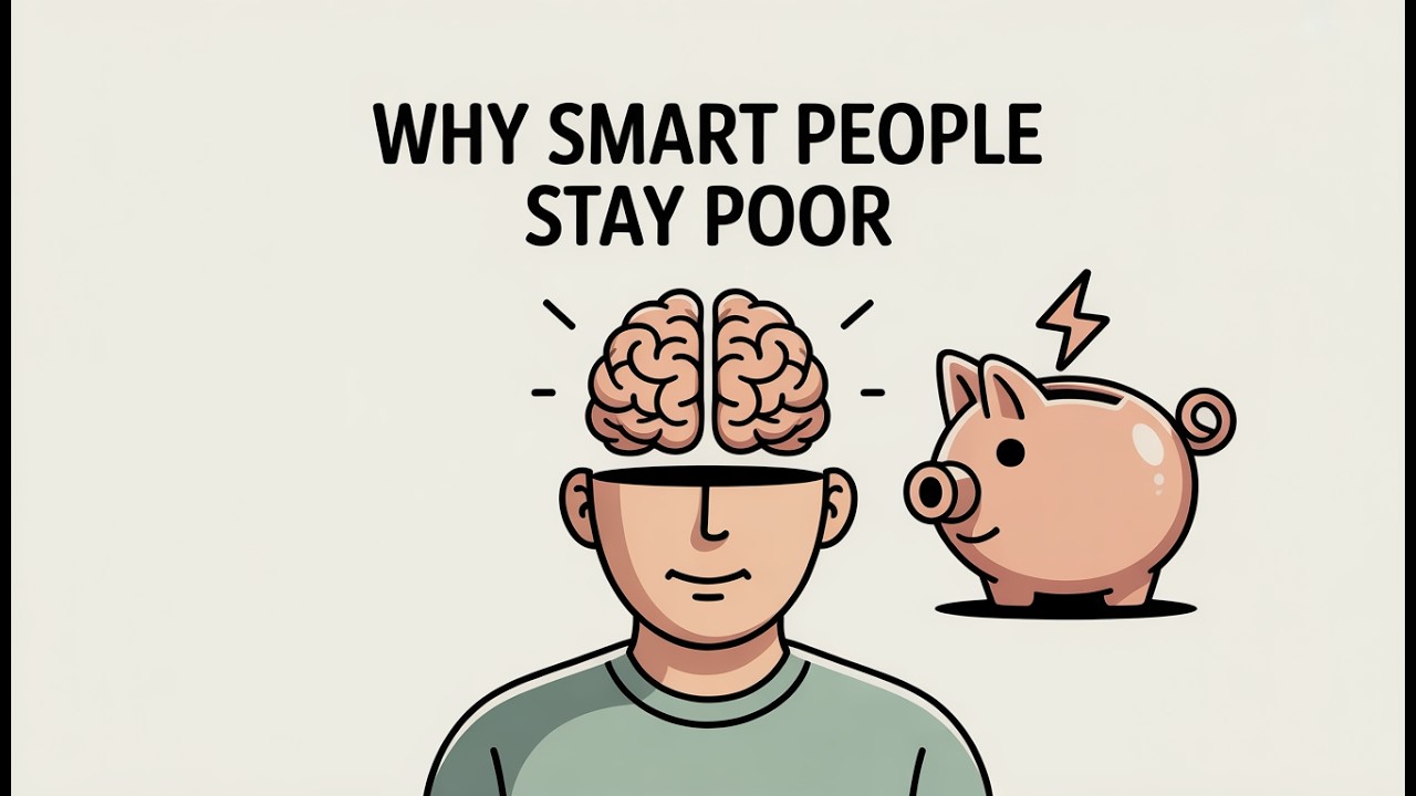 Why Smart People Stay Poor || And How to Fix It. #motivation #educational #video