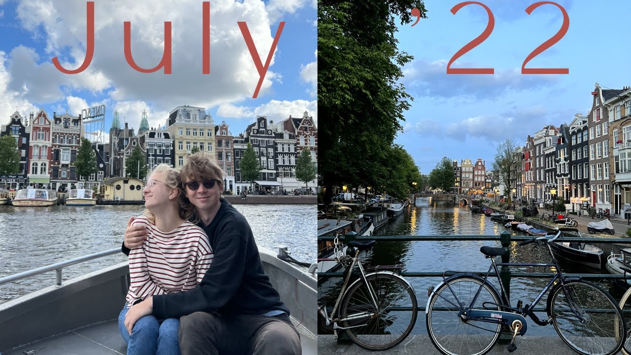 July '22 | Modest Mouse, Boat & Swimming in Amsterdam | hannaintheflesh