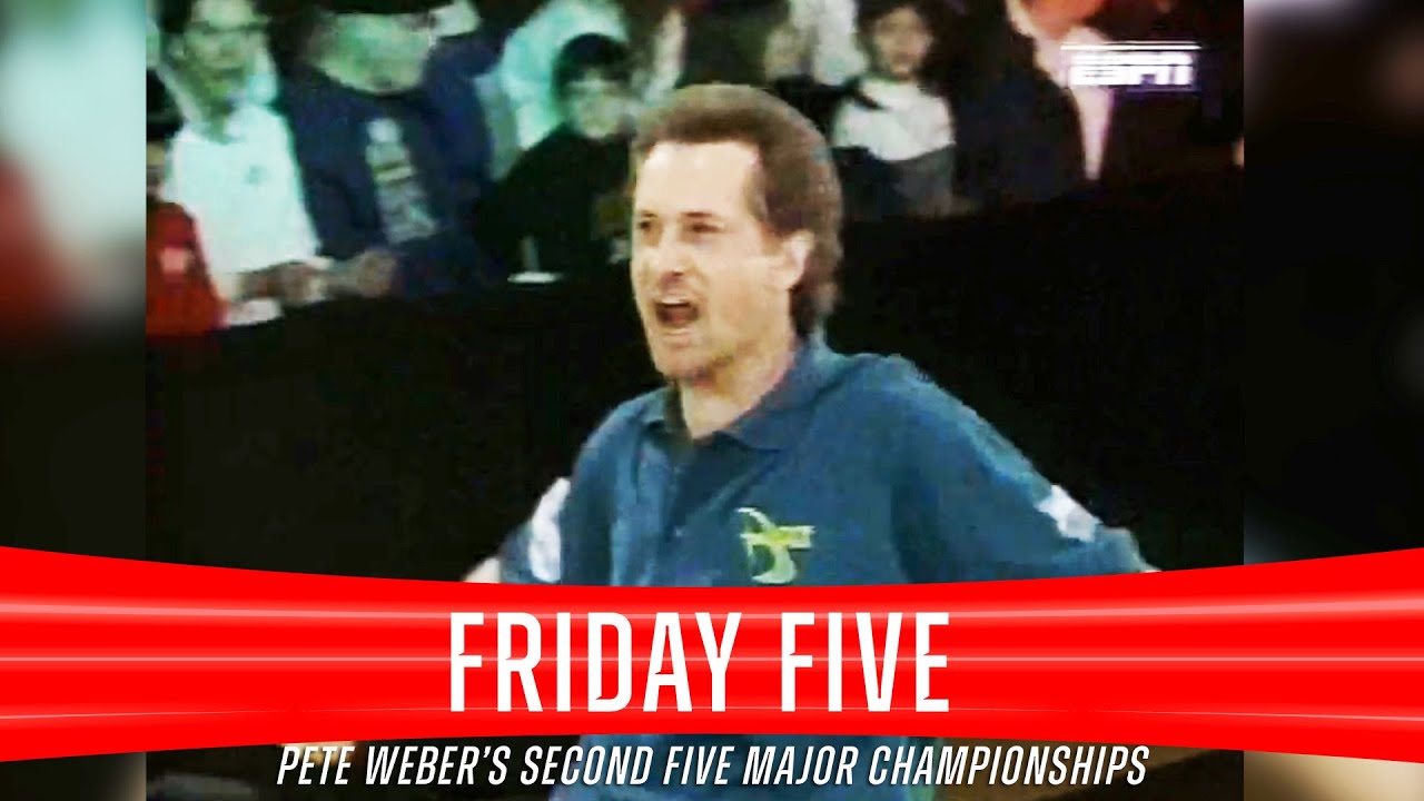 Friday Five - Pete Weber's second five PBA Tour major championships