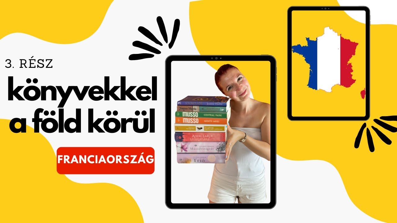 Könyvekkel a föld körül - Franciaország #könyv #olvasás #boritoalatt