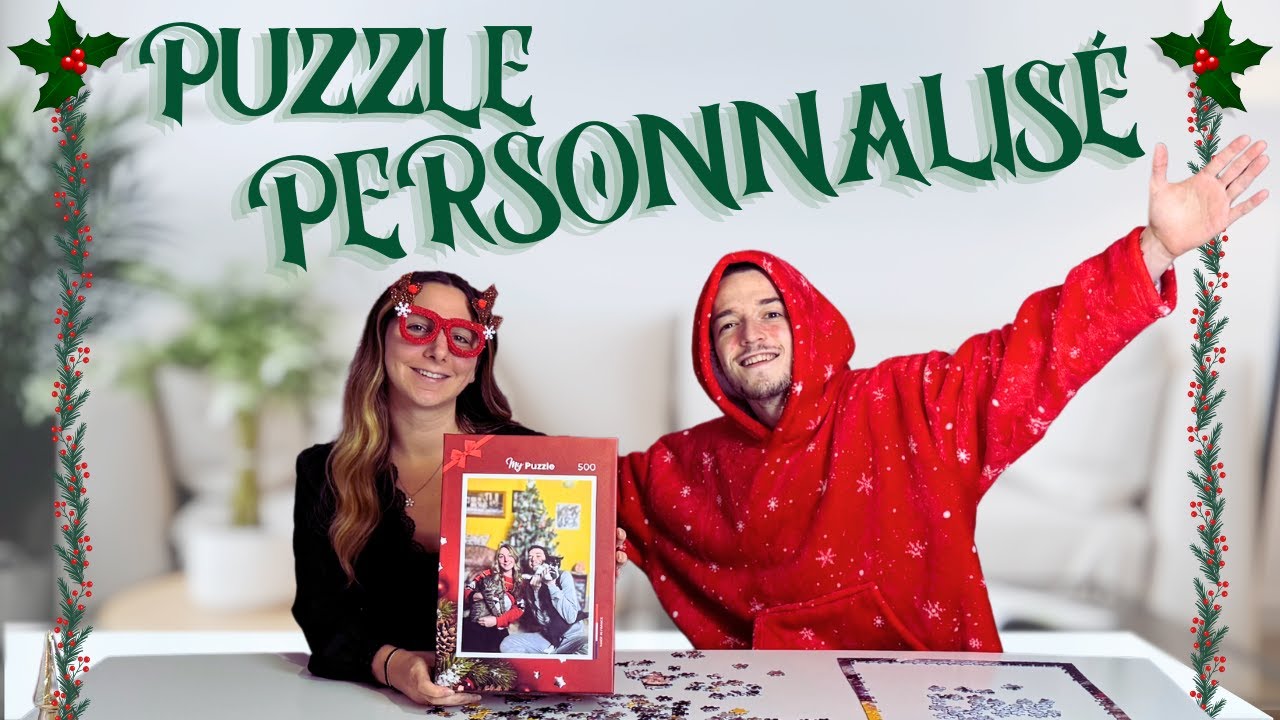 ON FAIT UN PUZZLE PERSONNALISÉ POUR NOËL  🎅🎄