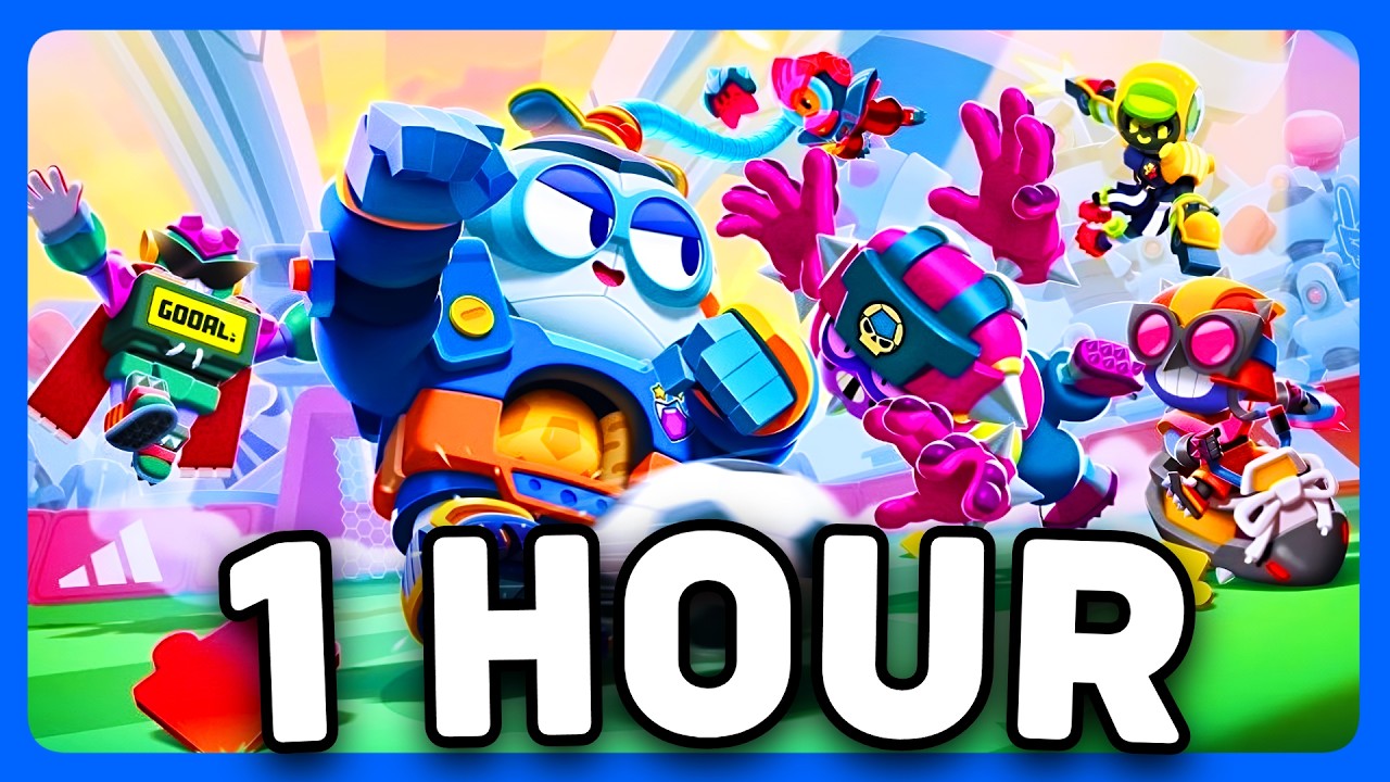Brawl Stars: Adidas Theme 1 HOUR - Official Season 51 Menu Music