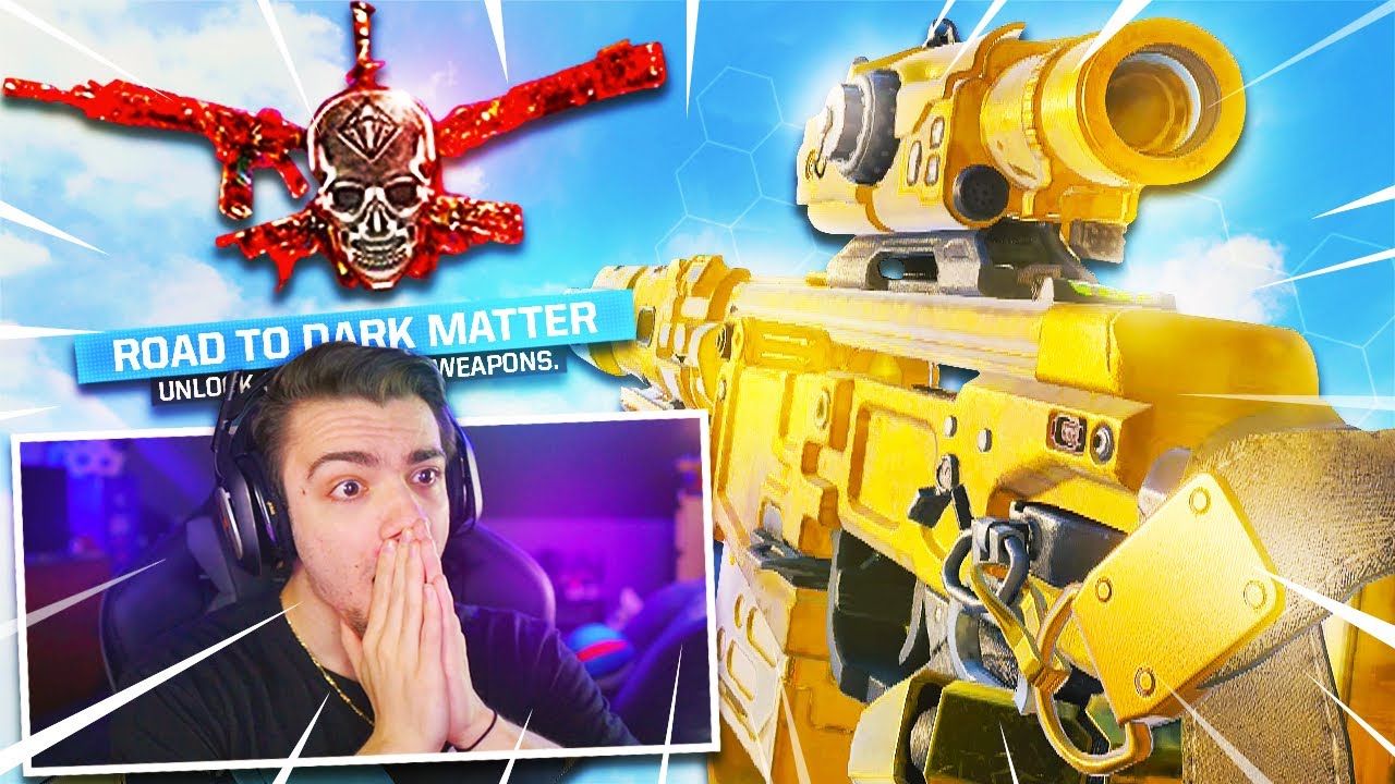 I had to download AIMBOT to get Dark Matter... sorry lol (Black Ops 4)