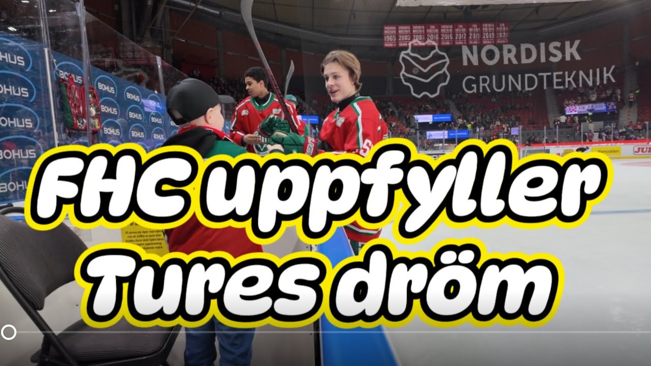 Frölunda HC uppfyller Tures dröm!