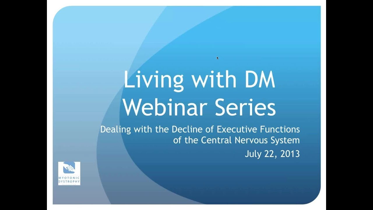 Dealing with the Decline of the Executive Functions of the Central Nervous System