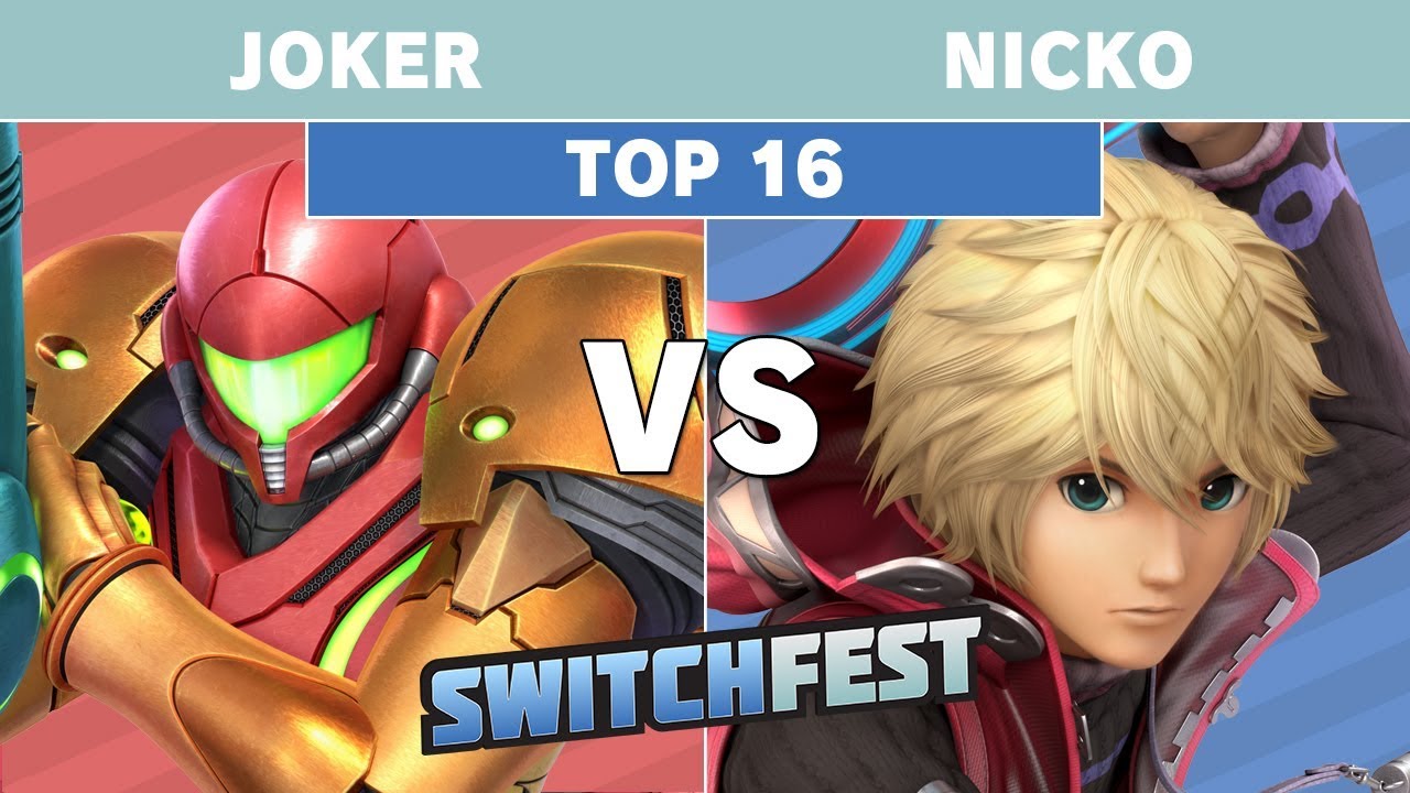 SwitchFest 2019 - CE | Joker (Samus) Vs. Demise | Nicko (Shulk) Top 16 - Smash Ultimate