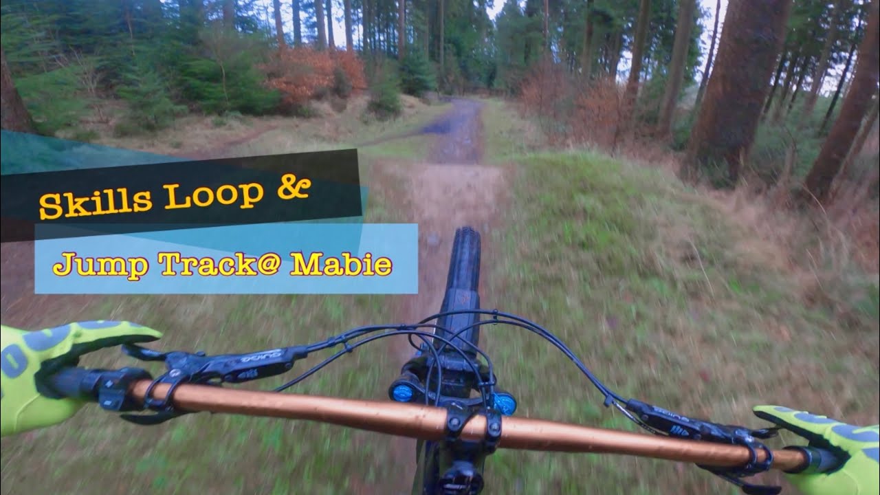 Mabie Forest. Skills loop and Jump Track. 7 Stanes.