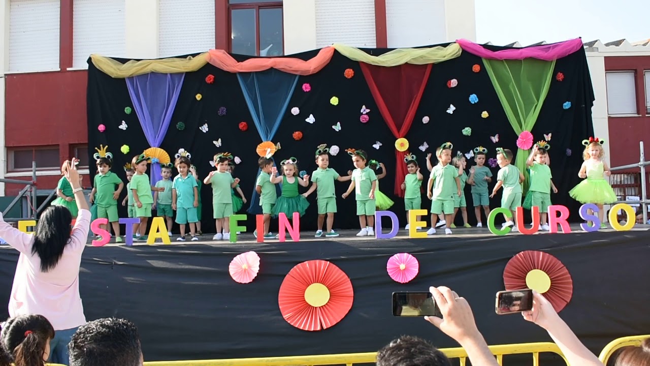 Actuación de Fin de curso Infantil de 3 años