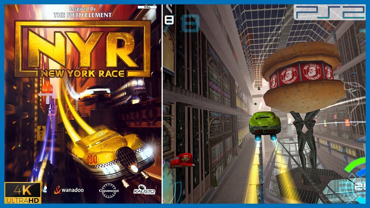 PS2 First Look [159] | NYR: New York Race (US) (2001) | 4K 2160p