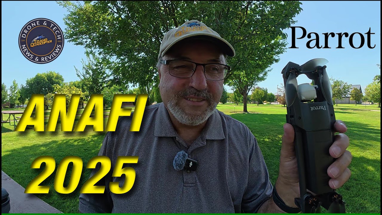 Parrot Anafi - Revisiting a great drone.  A new flight in late summer 2025