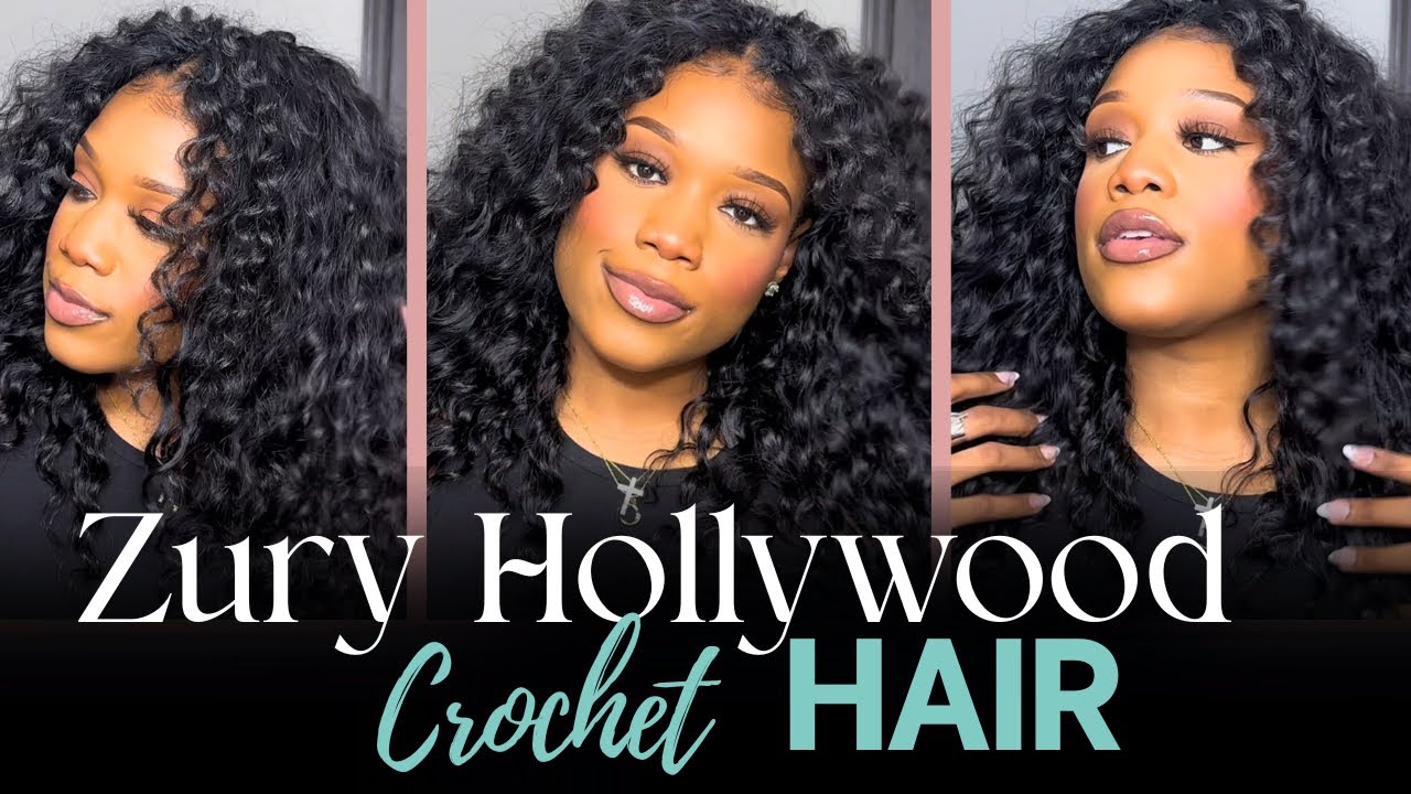 Zury Hollywood Human Hair Crochet- OCEAN