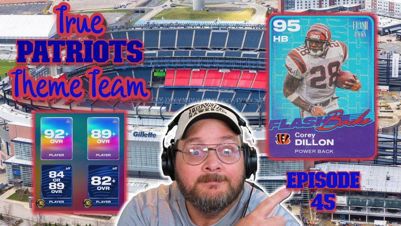 Я исправил серьёзную ошибку и открыл платиновый набор Super Bowl / A true Patriots Theme Team EP. 45