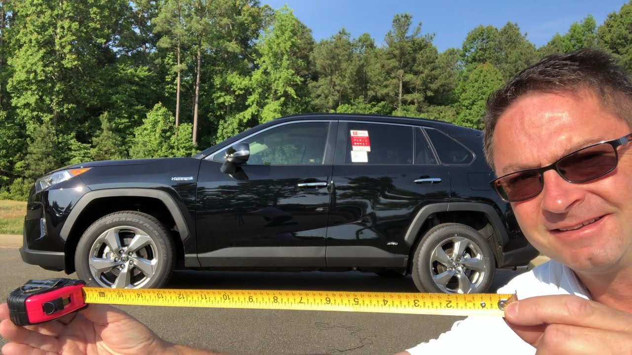 Cargo Space Measurements in 2019 RAV4 Hybrid: will it fit?