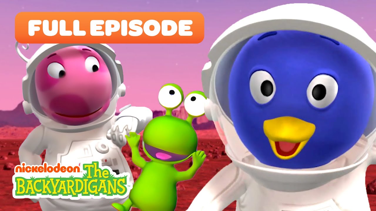 Commander Uniqua Goes on a Space Mission to Mars! w/ Pablo & Austin | The Backyardigans
