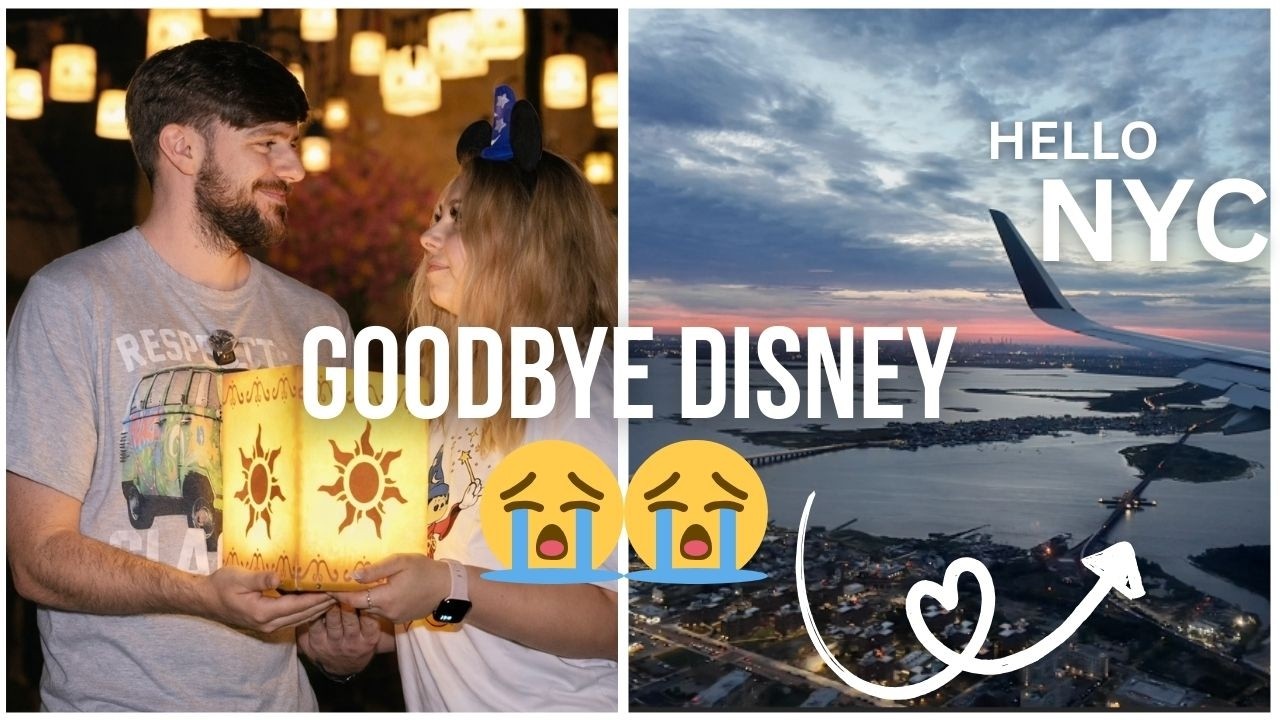 Our LAST day in Disney World🥹 + Travel to NYC✈️🗽✨