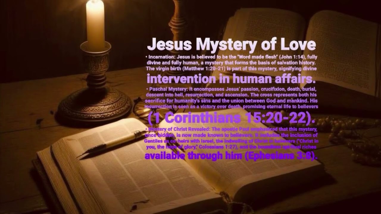 Jesus Mystery Of Love 