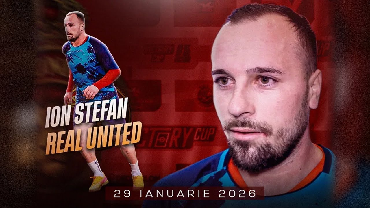 Interviu Stefan Ion - Real United in Super Meciul Zilei la Victory Cup