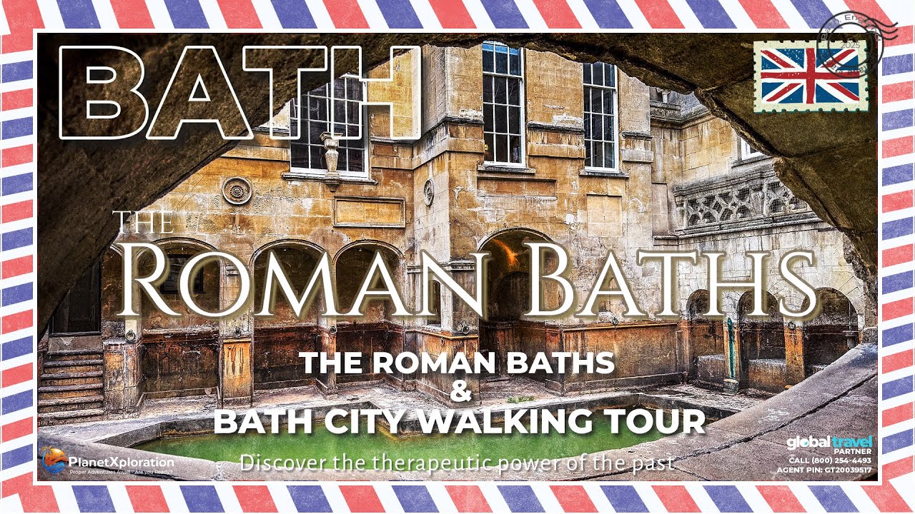 PlanetXploration   The Roman Baths & Bath City Walking Tour