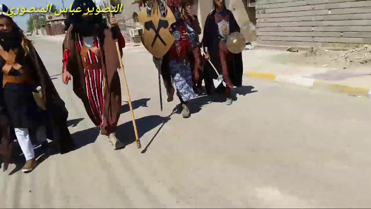 تشابية واقعة الطف / جيش الحر ابن يزيد الرياحي / بصرة بني منصور مزرعة