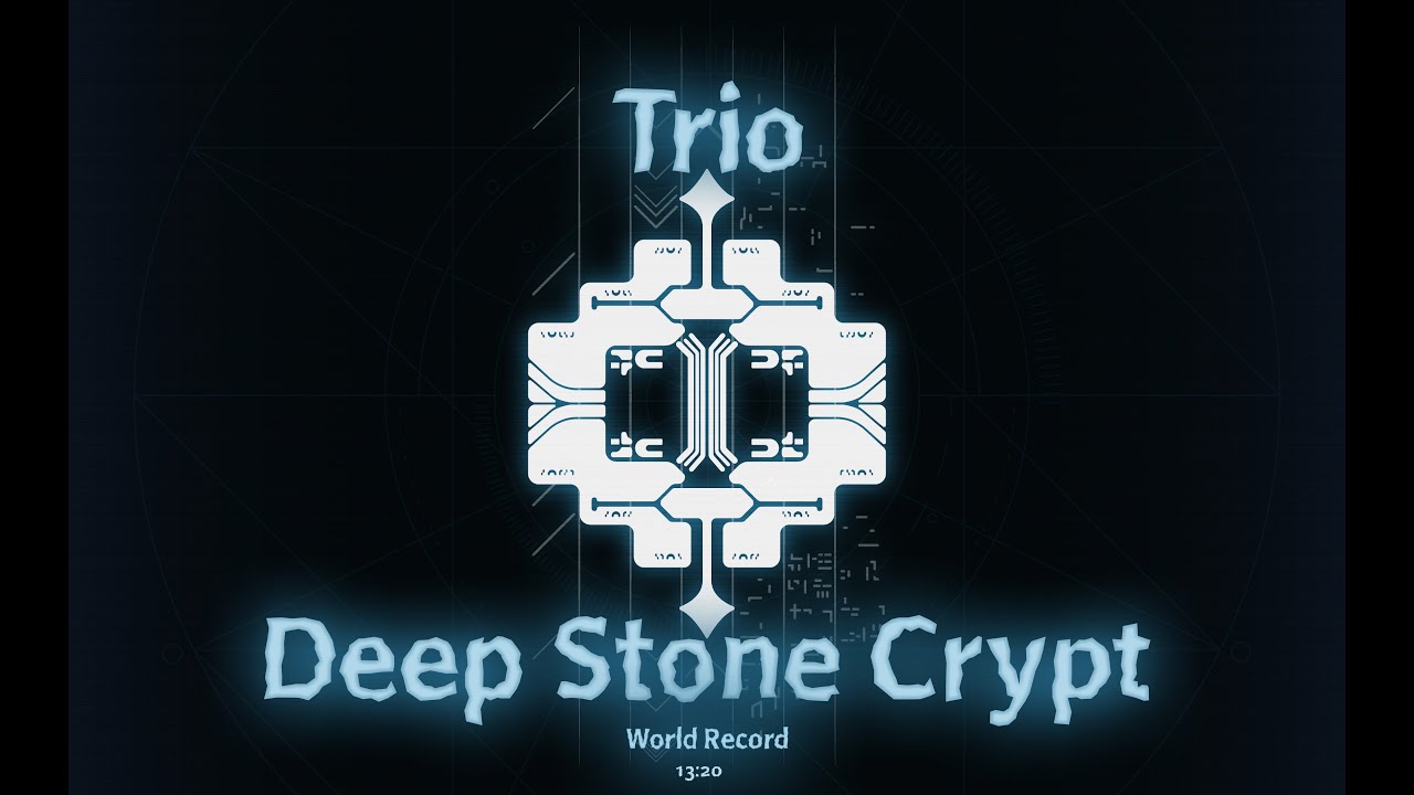 Trio Deep Stone Crypt Speedrun WR (