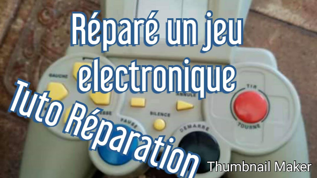 Tutos:r&eacute;parer un jeux electronique