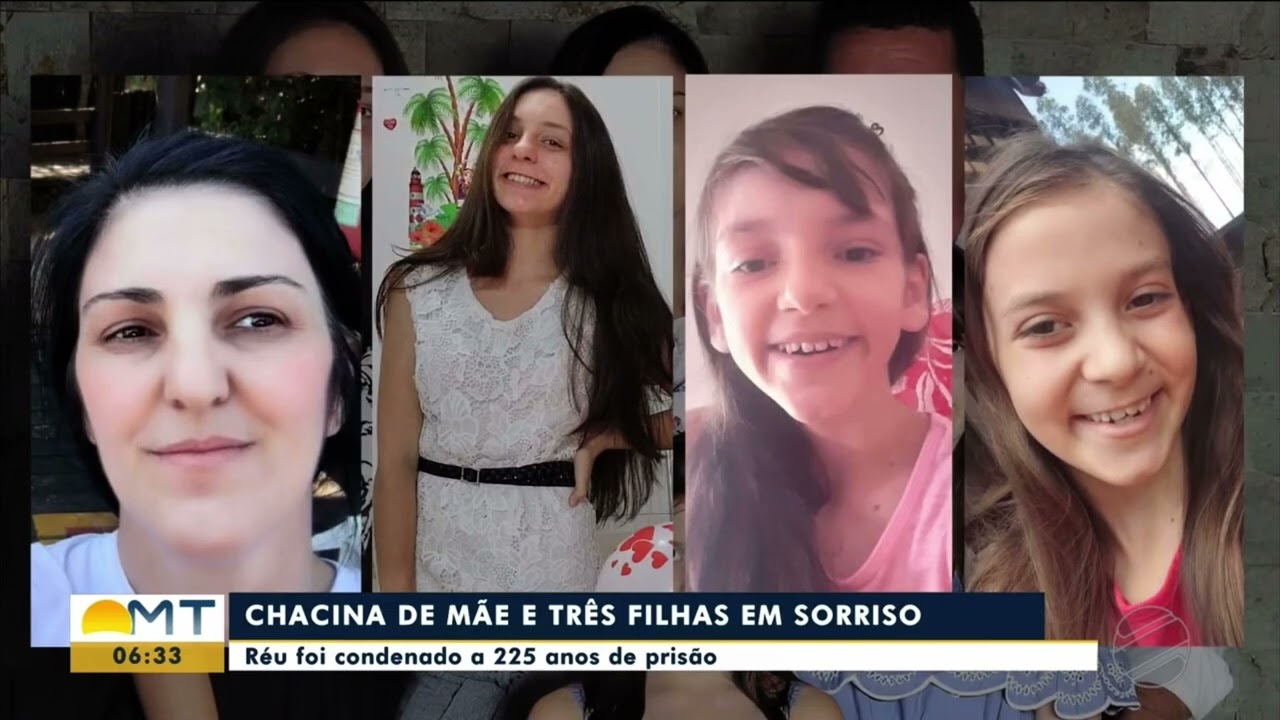 BDMT | Homem que matou mãe e três filhas em Sorriso é condenado a mais de 200 anos de prisão | TVCA