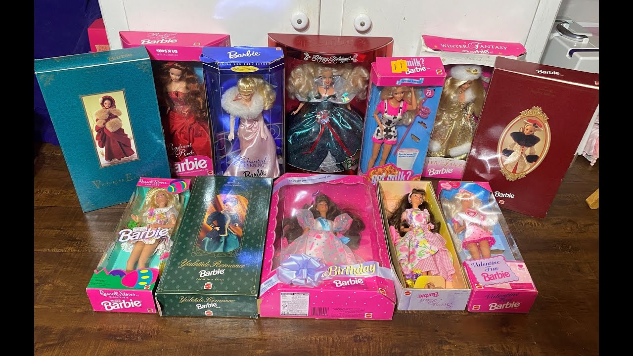 A Long Awaited Unboxing - Opening 10+ 90's Barbies From My Childhood!