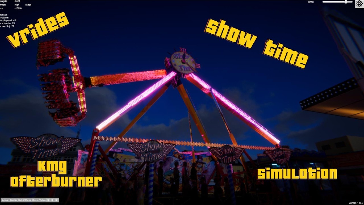 Vrides Showtime Simulation