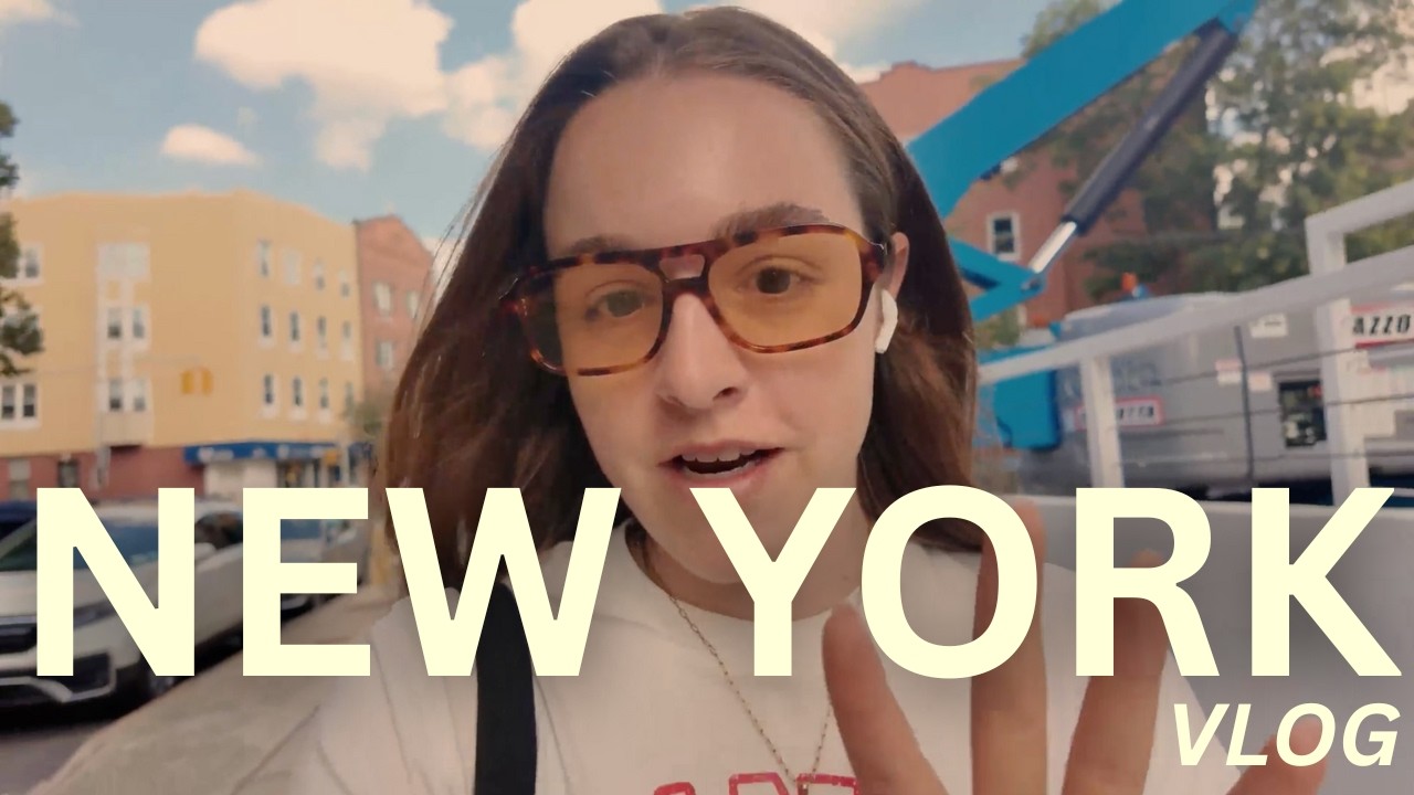 the NEW YORK vlog (burnout & meeting a real princess!)