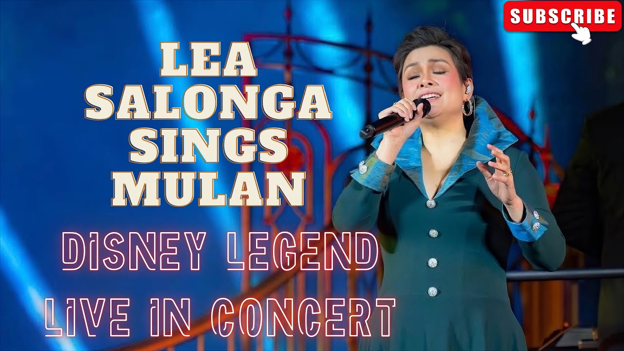 Lea Salonga Sings “Reflection” (Mulan) | Disney Legend Live at Hong Kong Disneyland