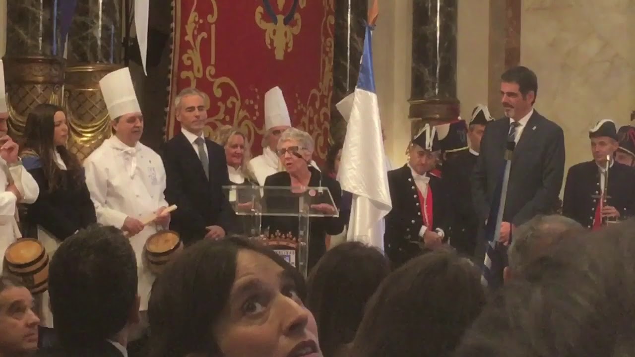 Rosa García, entrega del Tambor de oro 2019 en San Sebastián