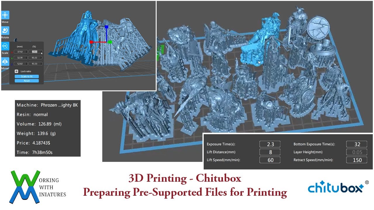 3D Printing - Chitubox - Preparing Pre-Supported Files for Printing #chitubox #3dprinting
