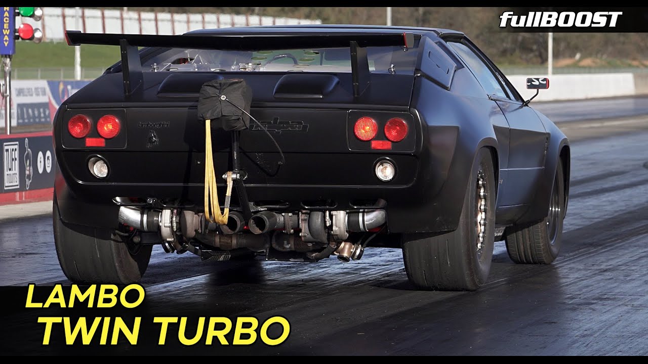 Into the 8s with a Lamborghini Jalpa | fullBOOST