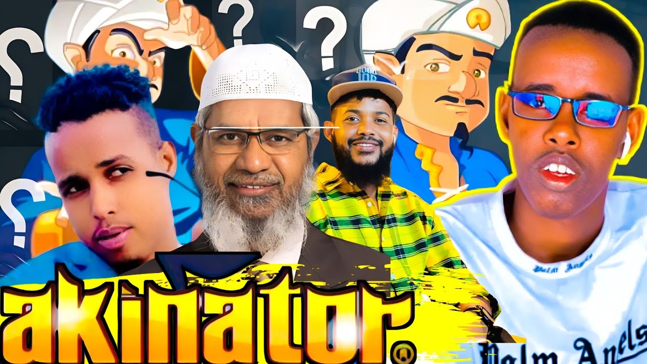 Dadka caanka ah ayaan waydiiyay INUU garanayo | ( akinator)