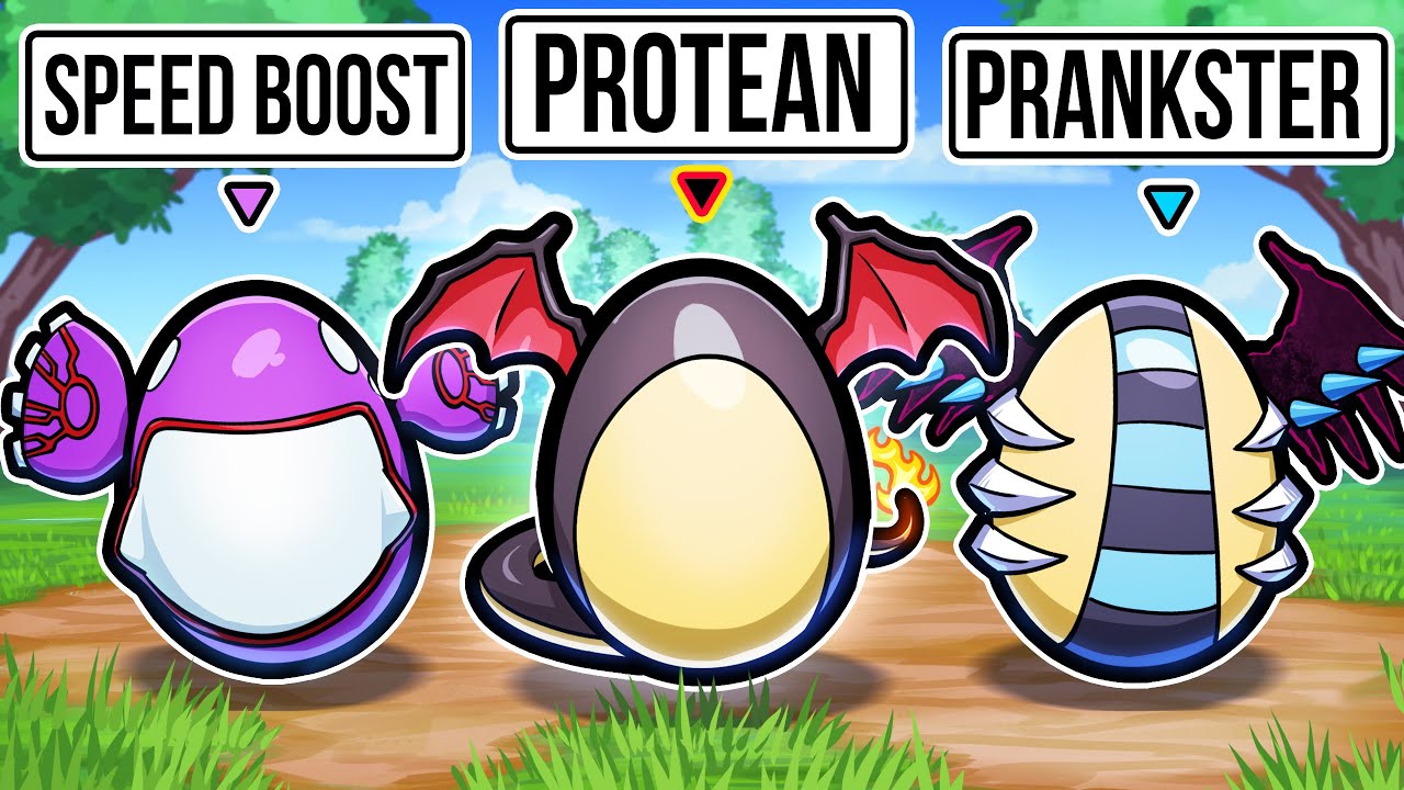 We Hatched Random Eggs, But Shiny Pokemon Get ANY Ability!