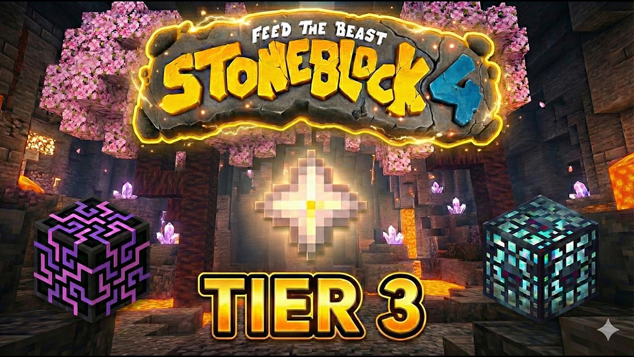Stoneblock Tier: 3 - Ulepszamy co się da.