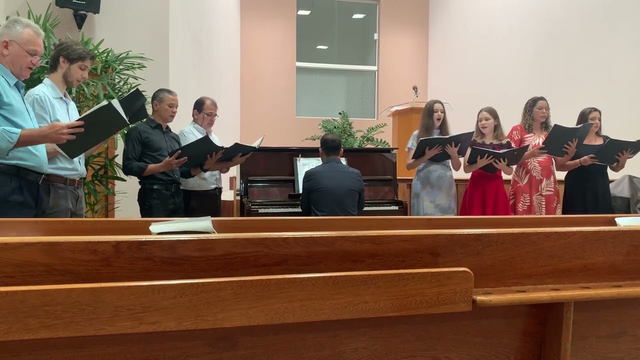 Coral 59 Cantor Crist&atilde;o- Saudai Emanuel - Igreja Batista Memorial de Bauru