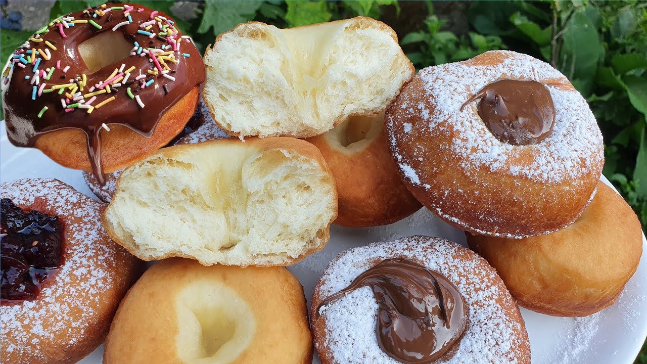 AMAZING DONUTS🤩 Šišky ktorým neodoláte! Deti ich rozchytajú ešte teplé!