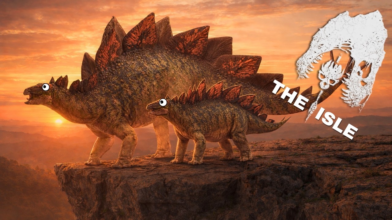 The Life of Two Stegosaurus | The Isle