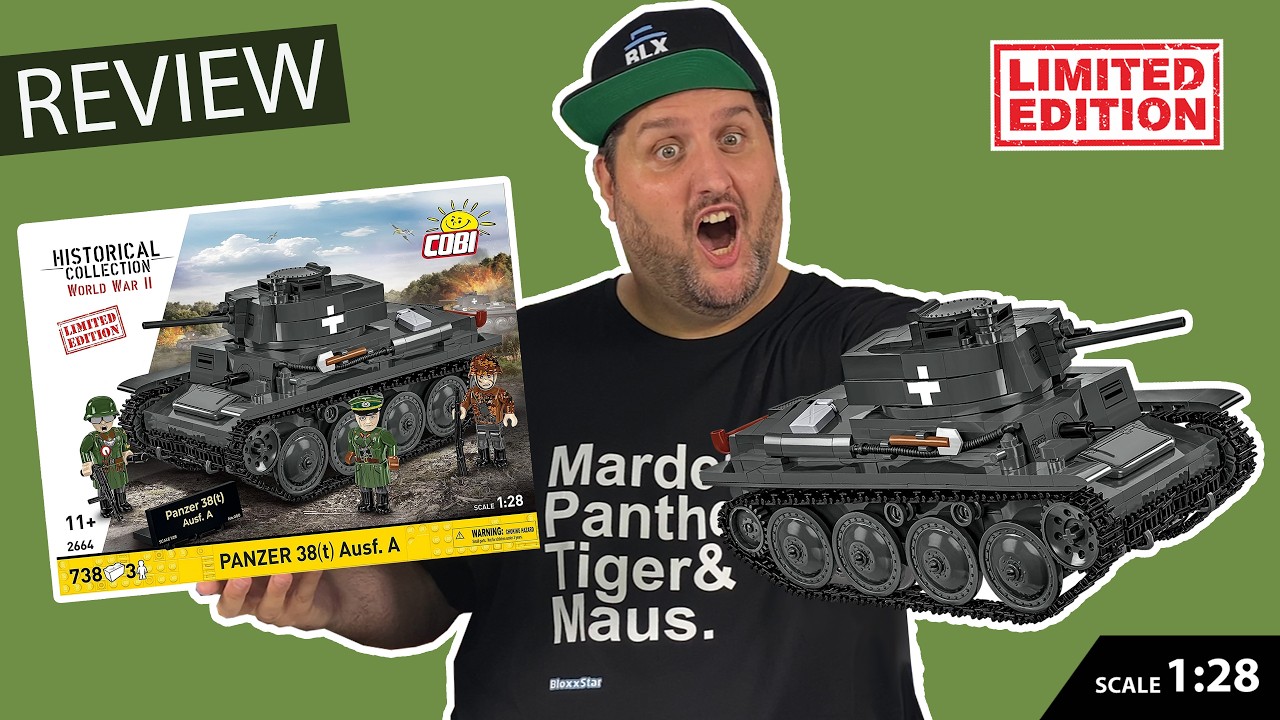 Die letzte Limited Edition | Panzer 38(t) Ausf. A COBI-2664 & COBI-2666 | Review