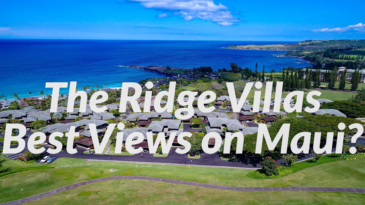 The Ridge Villas Kapalua Condos For Sale from Maui Real Estate Agent Eric West
