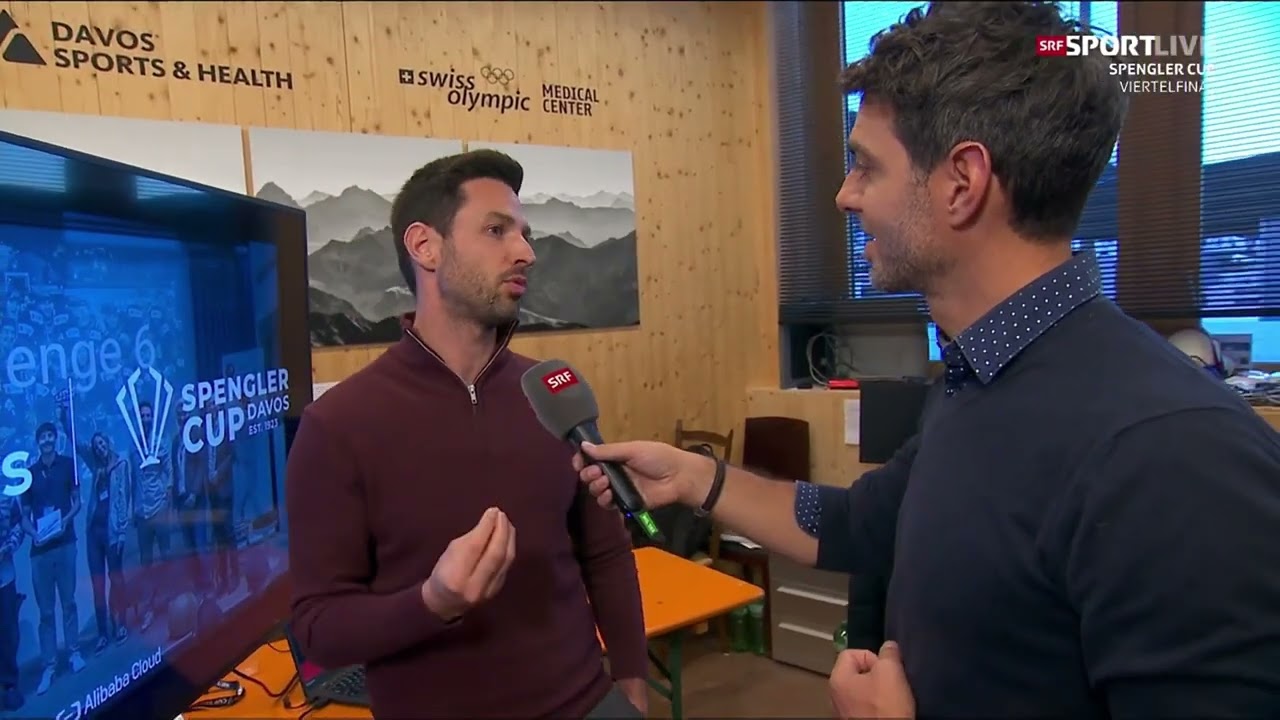 Spengler Cup 2024 - SRF Sport - Thomas W&uuml;thrich - Playmaker Analytics