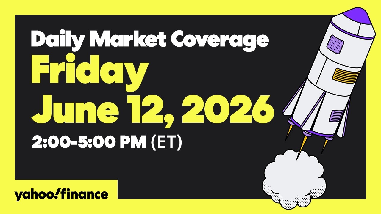 Yahoo Finance Live: Stocks rise with Iran peace odds, historic SpaceX IPO in focus