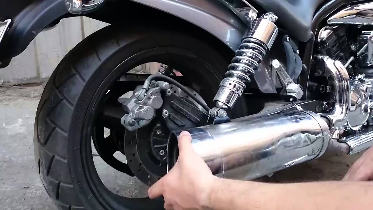 Hyosung GV 650 Exhaust Modification