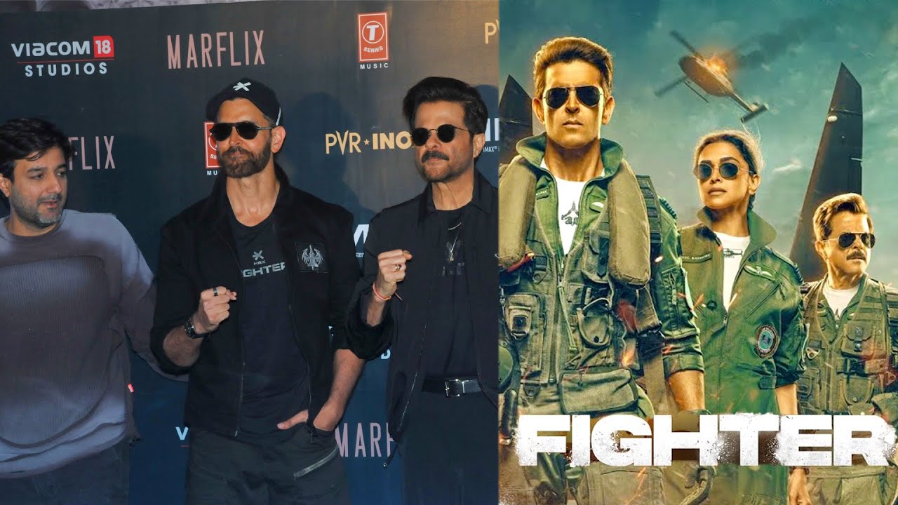 Fighter Grand Trailer Launch: Hrithik Roshan, Anil Kapoor, Siddharth Anand & Akshay Oberoi In Action