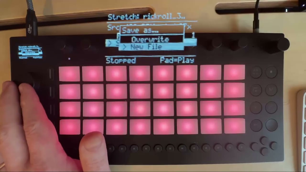 Time Stretch and Stem Separation on Ableton Move with Move Everything