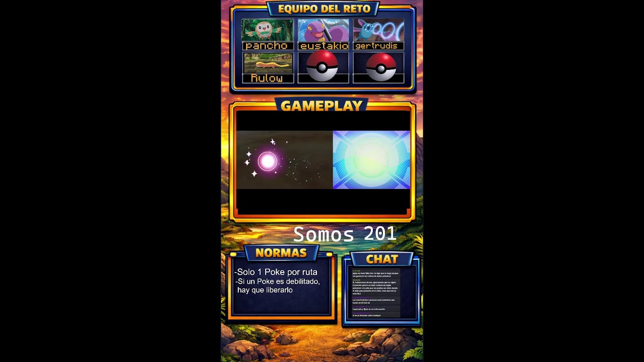 NUZLOCKE EXTREMO | 2 Pokémon por ruta | Pokémon Ultra Sol (Portrait)
